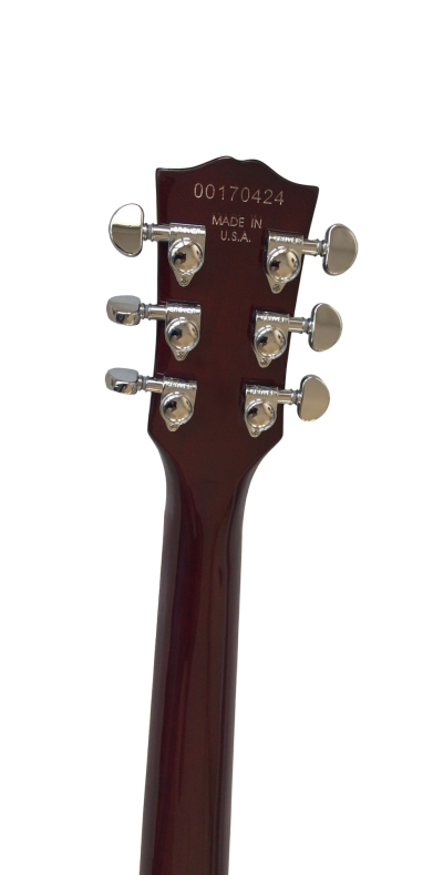 Custom Crown SG Dark Red Angus 6 String Electric Guitar - Image 5