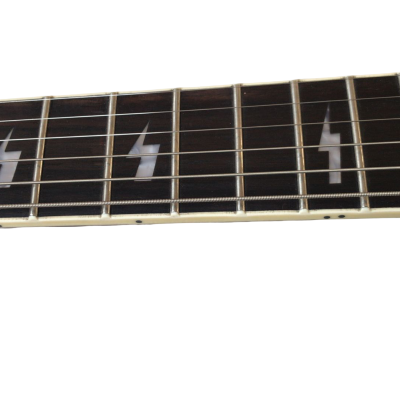 Custom Crown SG Dark Red Angus 6 String Electric Guitar - Image 4