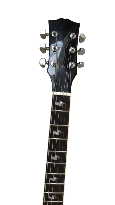 Custom Crown SG Dark Red Angus 6 String Electric Guitar - Image 3
