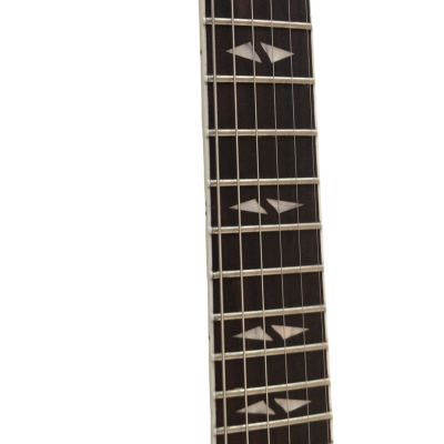 Custom Crown SG Black Blue Burst Tiger Maple Top Fixed Bridge Guitar - Image 6