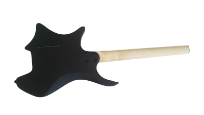 Custom Diplomat Boden Brown Burst Quilted Maple Top Headless Guitar - Image 5