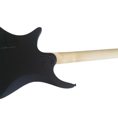 Custom Diplomat Boden Brown Burst Quilted Maple Top Headless Guitar - Image 5