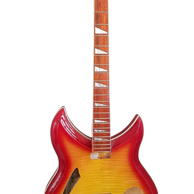 Custom Nova DIY Unfinished 381 Fireglo Body And Neck 12 String Guitar - Image 6