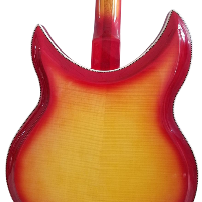Custom Nova DIY Unfinished 381 Fireglo Body And Neck 12 String Guitar - Image 4