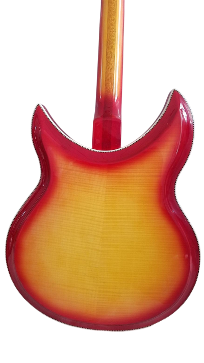Custom Nova DIY Unfinished 381 Fireglo Body And Neck 12 String Guitar - Image 4