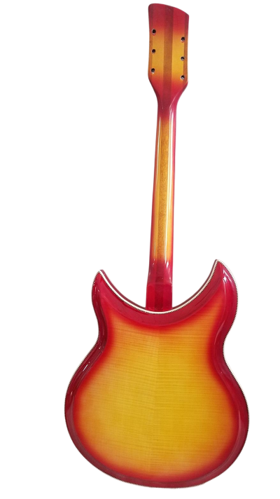 Custom Nova DIY Unfinished 381 Fireglo Body And Neck 12 String Guitar - Image 3