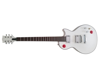 Custom Crown Alpine White Buckethead Electric Guitar Push Button Kill Switch - Image 4