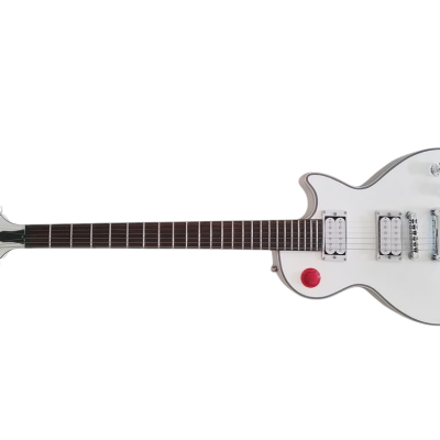 Custom Crown Alpine White Buckethead Electric Guitar Push Button Kill Switch - Image 4