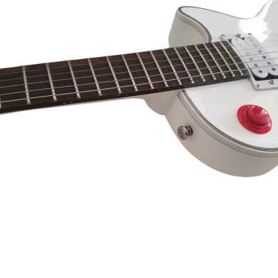 Custom Crown Alpine White Buckethead Electric Guitar Push Button Kill Switch - Image 8