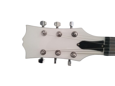 Custom Crown Alpine White Buckethead Electric Guitar Push Button Kill Switch - Image 3