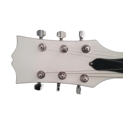 Custom Crown Alpine White Buckethead Electric Guitar Push Button Kill Switch - Image 3
