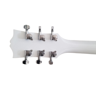 Custom Crown Alpine White Buckethead Electric Guitar Push Button Kill Switch - Image 5