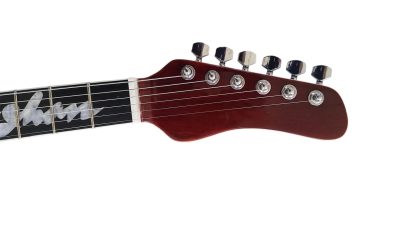 Custom Opal SRV Cherry Sunburst Finish Guitar - Image 6