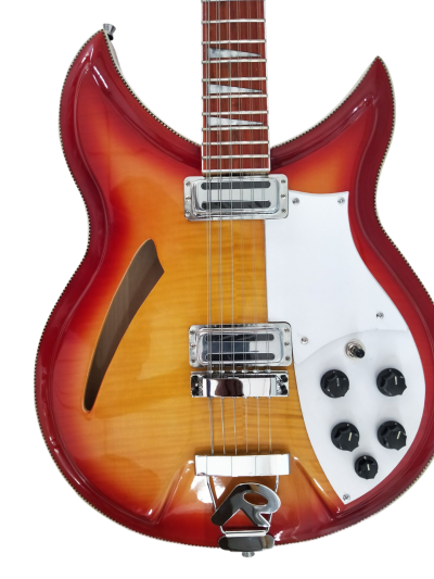 Custom Nova Fireglo 381V69 Semi Hollow 12 String Electric Guitar