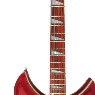 Custom Nova Fireglo 381V69 Semi Hollow 12 String Electric Guitar - Image 9