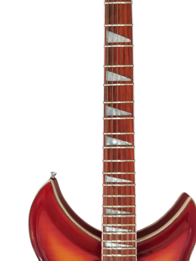 Custom Nova Fireglo 381V69 Semi Hollow 12 String Electric Guitar - Image 9