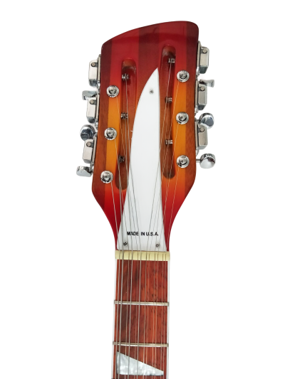 Custom Nova Fireglo 381V69 Semi Hollow 12 String Electric Guitar - Image 4