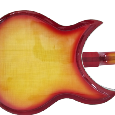 Custom Nova Fireglo 381V69 Semi Hollow 12 String Electric Guitar - Image 3