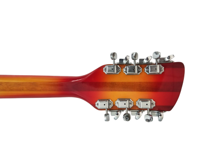 Custom Nova Fireglo 381V69 Semi Hollow 12 String Electric Guitar - Image 6