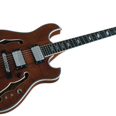 Custom Vesper Languedoc Region Trey Fhole Koa Bracing Inside Electric Guitar - Image 2