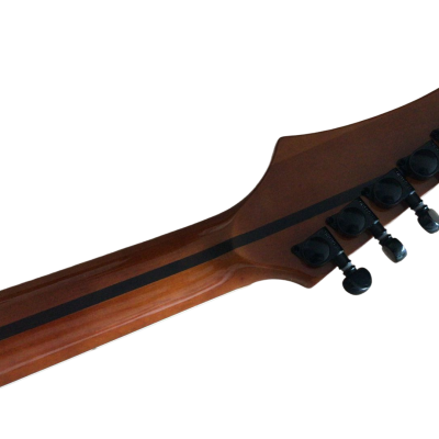 Custom Vesper Languedoc Region Trey Fhole Koa Bracing Inside Electric Guitar - Image 3