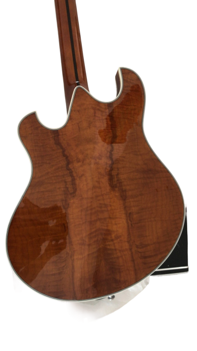 Custom Vesper Languedoc Region Trey Fhole Koa Bracing Inside Electric Guitar - Image 6