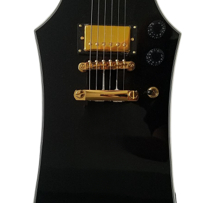 Custom Crown Justin Black Beauty The Darkness Hawkins Guitar