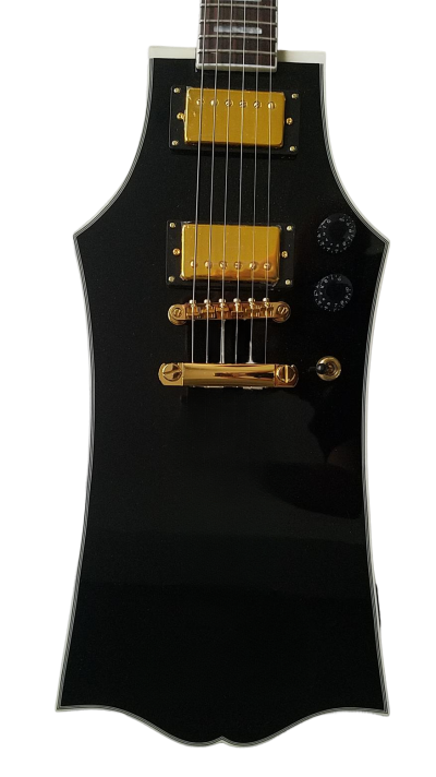 Custom Crown Justin Black Beauty The Darkness Hawkins Guitar