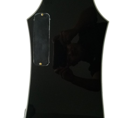 Custom Crown Justin Black Beauty The Darkness Hawkins Guitar - Image 6