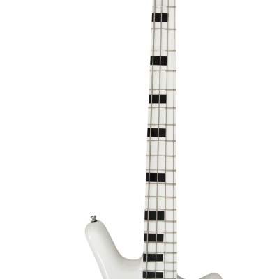 Custom Pulse Corvette Prince White 4 String Bass - Image 6