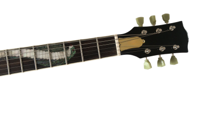 Custom Crown Black Red Burst Flame Maple Top Snakepit Slash Electric Guitar - Image 6