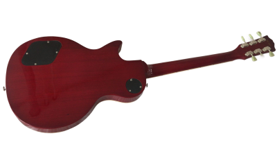 Custom Crown Black Red Burst Flame Maple Top Snakepit Slash Electric Guitar - Image 3