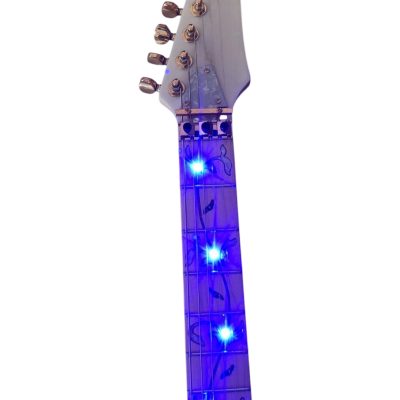 Custom Axis Plexiglass Acrylic Lucite LED Tremolo Guitar Jem Tree Of Life Inlay - Image 6