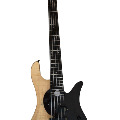 Custom Solis Victor Yin Yang Deluxe 5 String Dual Tone Wood Bass - Image 3