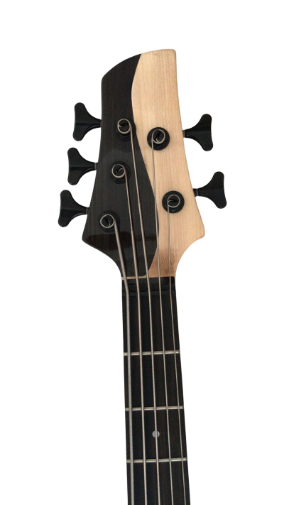 Custom Solis Victor Yin Yang Deluxe 5 String Dual Tone Wood Bass - Image 2