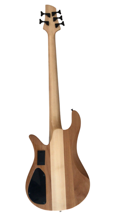 Custom Solis Victor Yin Yang Deluxe 5 String Dual Tone Wood Bass - Image 6
