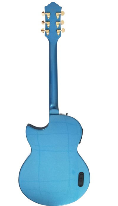 Custom Vile Barry S4CE BG Guild Pelham Blue Songbird Acoustic Electric Guitar - Image 8