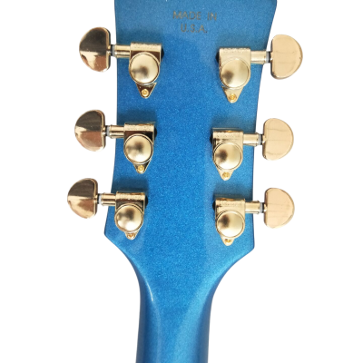 Custom Vile Barry S4CE BG Guild Pelham Blue Songbird Acoustic Electric Guitar - Image 7