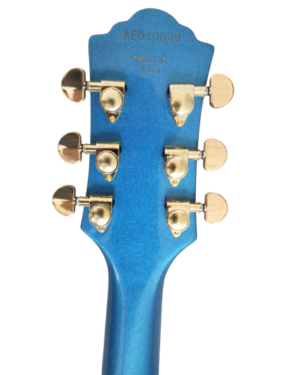 Custom Vile Barry S4CE BG Guild Pelham Blue Songbird Acoustic Electric Guitar - Image 7