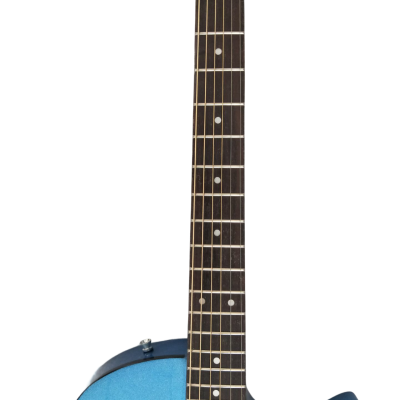 Custom Vile Barry S4CE BG Guild Pelham Blue Songbird Acoustic Electric Guitar - Image 5