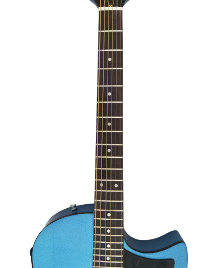 Custom Vile Barry S4CE BG Guild Pelham Blue Songbird Acoustic Electric Guitar - Image 5