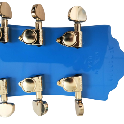 Custom Vile Barry S4CE BG Guild Blue Songbird Acoustic Electric Guitar - Image 9