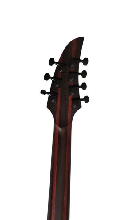 Custom Onyx Duvell Qatsi 7 String Ajna Burst Guitar - Image 6
