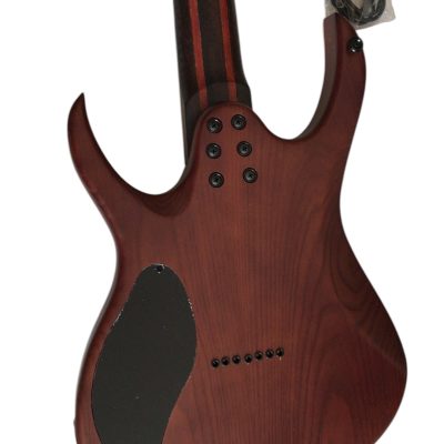 Custom Onyx Duvell Qatsi 7 String Ajna Burst Guitar - Image 5