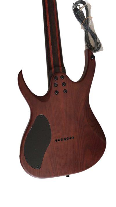 Custom Onyx Duvell Qatsi 7 String Ajna Burst Guitar - Image 5