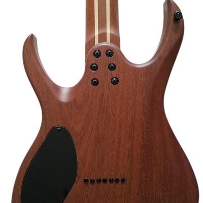 Custom Onyx Duvell Qatsi 7 String Matte Black Electric Guitar - Image 7