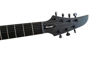 Custom Onyx Duvell Qatsi 7 String Matte Black Electric Guitar - Image 4