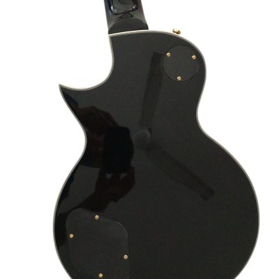 Custom Obsidian James Iron Cross Black 7 String Electric Guitar - Image 4