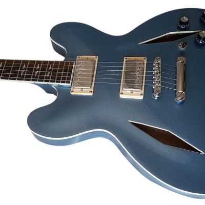 Custom Crown DG335 Dave Grohl Pelham Blue 6 String Electric Guitar - Image 6
