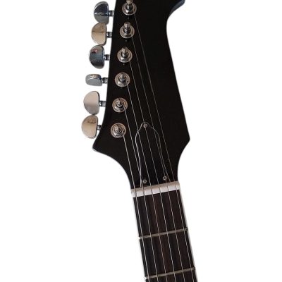 Custom Crown DG335 Dave Grohl Pelham Blue 6 String Electric Guitar - Image 4